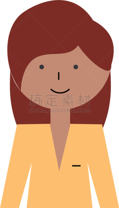女人,侧面像,卡通,衣服,商务,人,概念,肖像,图像,违约