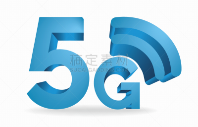 符号,矢量,5g,绘画插图,蓝色,图像特效,2020,科技,背景分离,概念象征