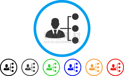圆形,Manager,图标,学生,顾客,男商人,办公室职员,行政人员,寄送,联系