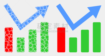 图表,时髦的,像素化,图标,平坦的,球体,圆形,报告,进展