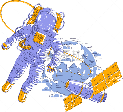 宇航员,太空,极简构图,俄罗斯宇航员,科学家,男人,椭圆形,直的,飞,联系