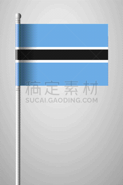 博茨瓦纳,国内著名景点,外套,证章,背景,标签,燕尾旗,分离着色