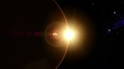 火星的卫星视图