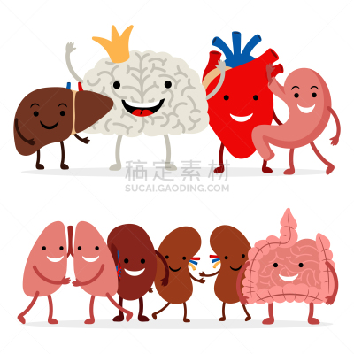 分离着色,可爱的,白色,生物学,健康保健,人,部分,生病