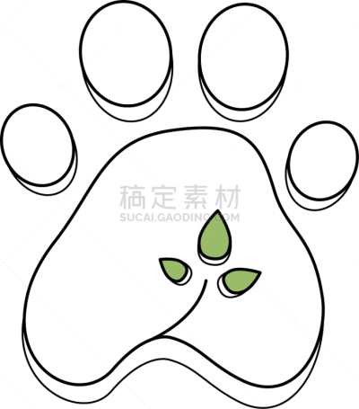 计算机图标,爪子,品牌名称,狗,圣伯纳犬,叶子,植物