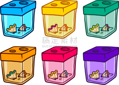乱画,卷笔刀,举起手,图标集,塑胶,铅笔,食品,小的,绘制,布置