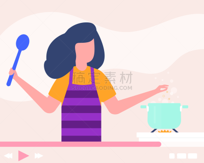 晚餐,配方,矢量,厨房,绘画插图,主厨,互联网,讲解,主厨,烹调
