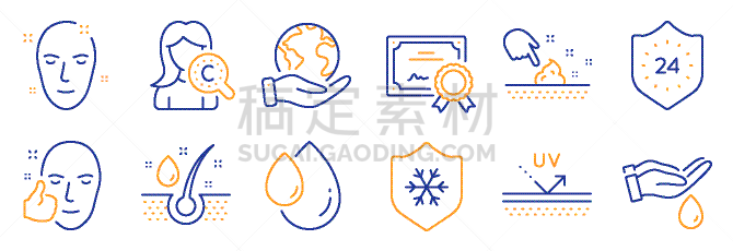 计算机图标,人体胶原蛋白,接力赛,自然美,健康保健,防晒霜,干净,冬天,身体保养,面霜