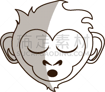 猴子,可爱的,式样,自然,传统,动物园,野生动物,图像,灵长目,问候