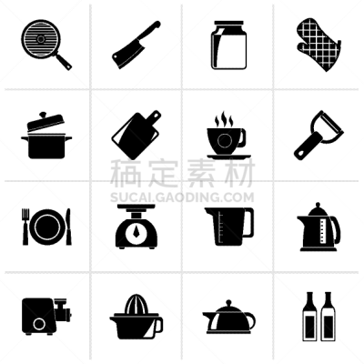 黑色,厨房器具,计算机图标,饮料,商务,热,菜单,咖啡,杯,绞肉机