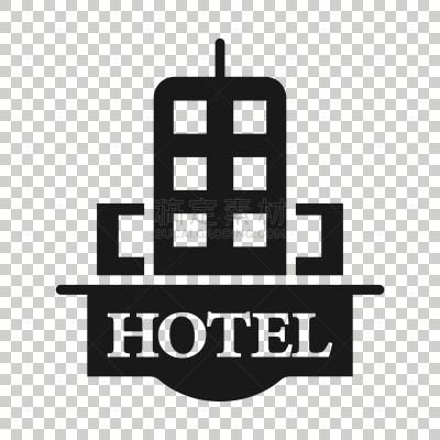 酒店,住宅房间,标志,小旅馆,绘画插图,建筑业,计算机图标,商务,矢量