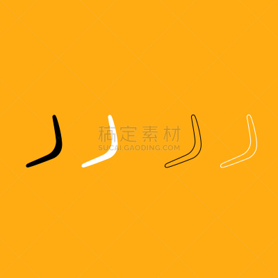 白色,回飞棒,图标,传统,土著人,图像,原始主义,休闲,飞