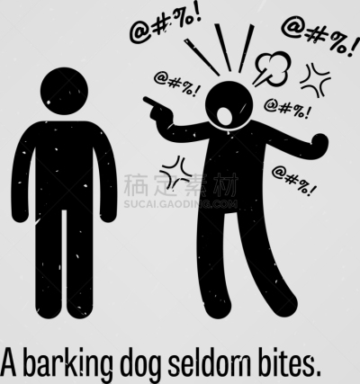 动机,吠声,狗,人,男人,概念,谚语,咬
