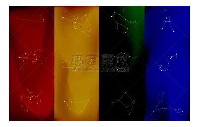 星座,黑色,数字12,背景,材料,双子星飞船,背景分离,塑胶,现代,行星