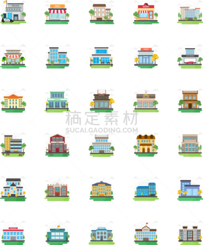 公寓,会议中心,平房,图像,酒店,商店,面包店,汽车旅馆