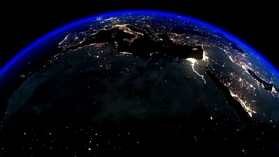 地球之夜非洲