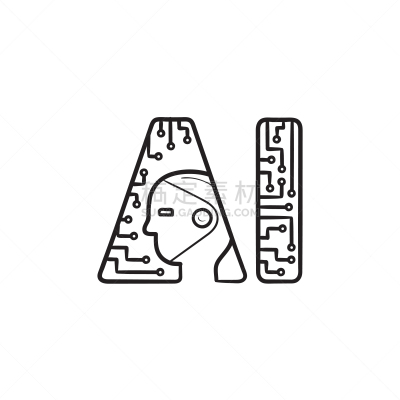 品牌名称,轮廓,电子人,手,几何形状,技术,网络空间,绘制,思考,进展