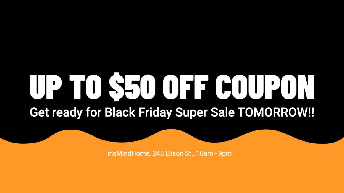 Home Decoration Holiday Black Friday Sale预览效果
