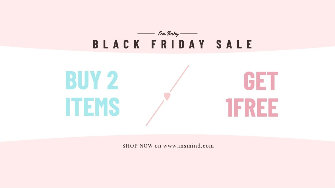 Black Friday Baby Shop Promotion Ecommerce Banner预览效果