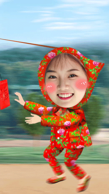 春节红包祝福卡通竖版视频