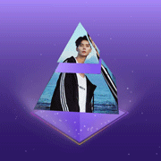 方形金字塔立体晒照时尚视频