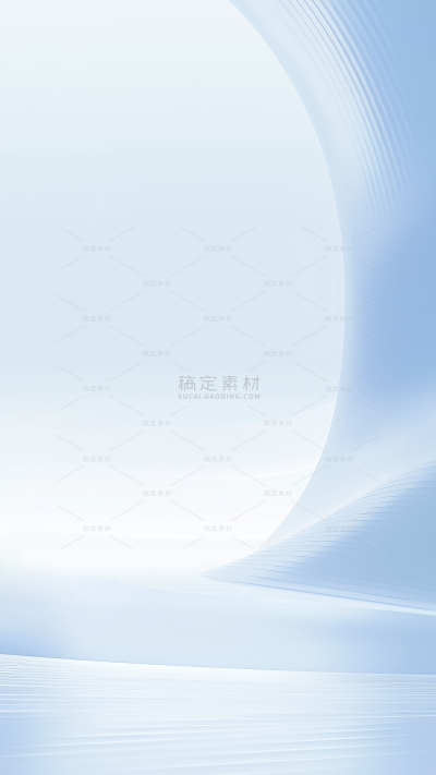 常规背景系列简约感蓝色光影线条背景