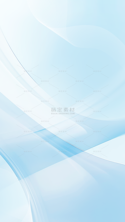 常规简约感蓝色光影线条背景