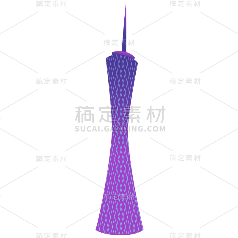 扁平-渐变建筑元素贴纸-SVG3