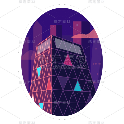 手绘-SVG-酒店旅游徽章手绘贴纸6