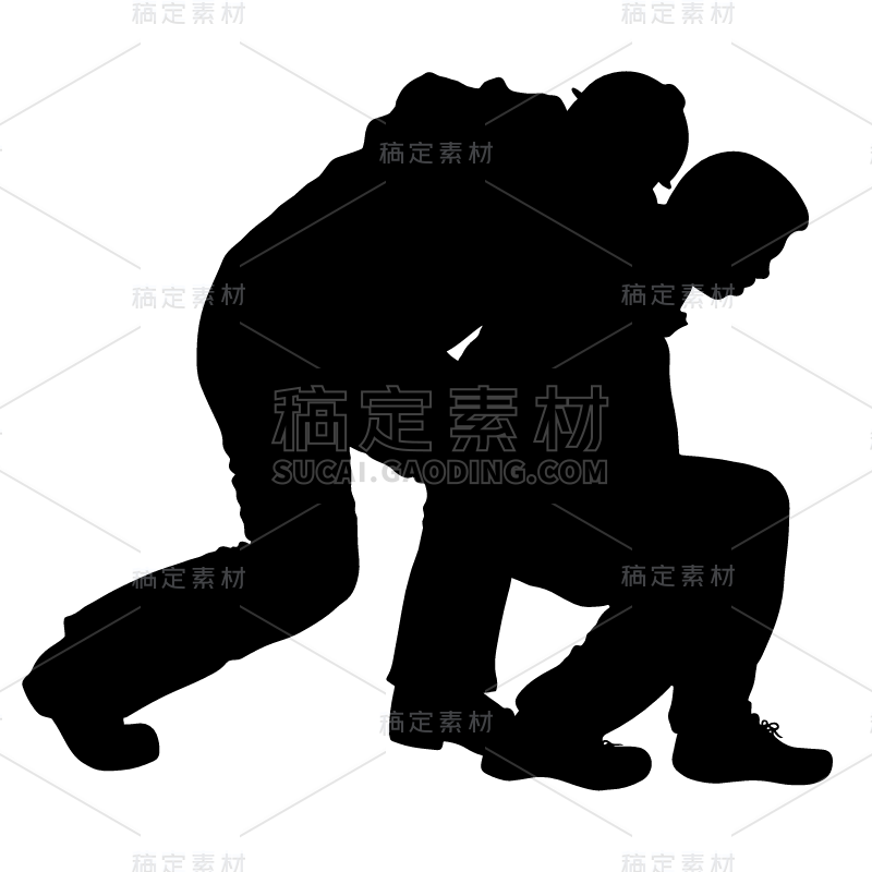 SVG-救援人物元素贴纸