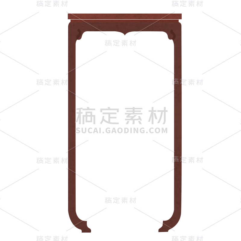 中国风-家具-置物架