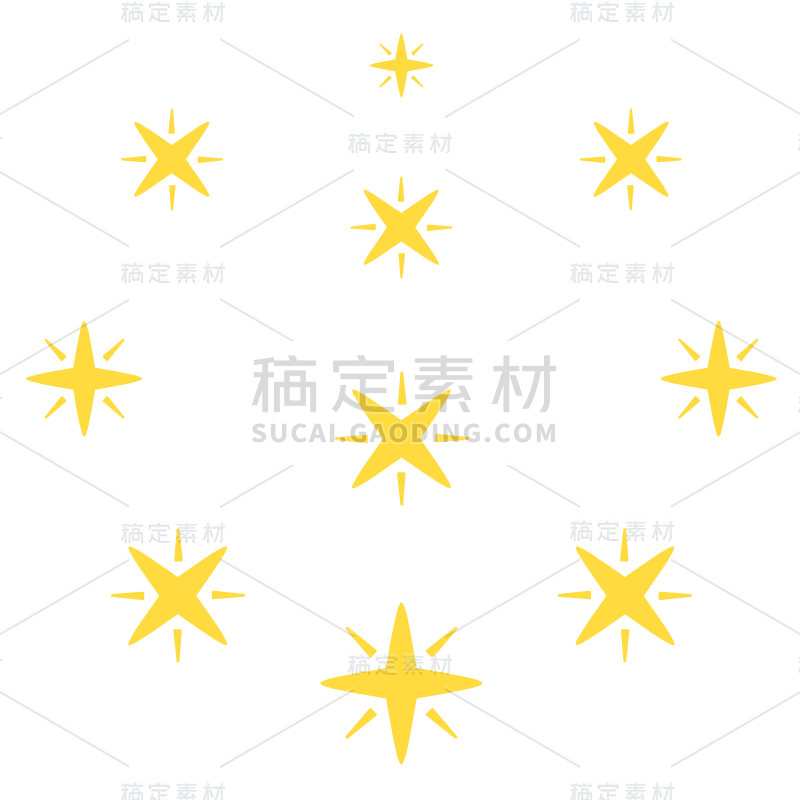 ICON-矢量星星图标13