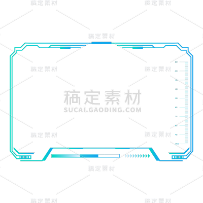 扁平-电竞科技风基础装饰元素4