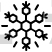 Winter Theme Snowflake