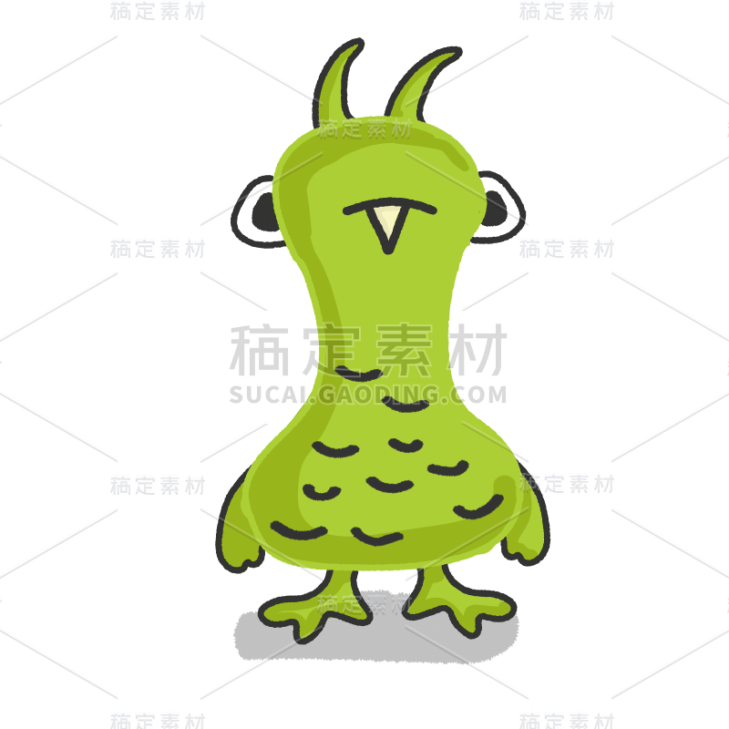 SVG-手绘-怪兽贴纸3