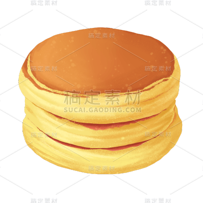 手绘-日本料理铜锣烧贴纸3