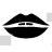 Lips Sticker Design