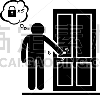 checking door lock