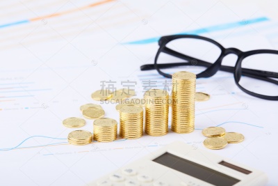 促销系列简约实景感金币