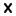 X, Character, Alphabet, Letter