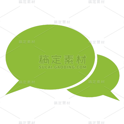 ICON-矢量互联网聊天气泡图标3