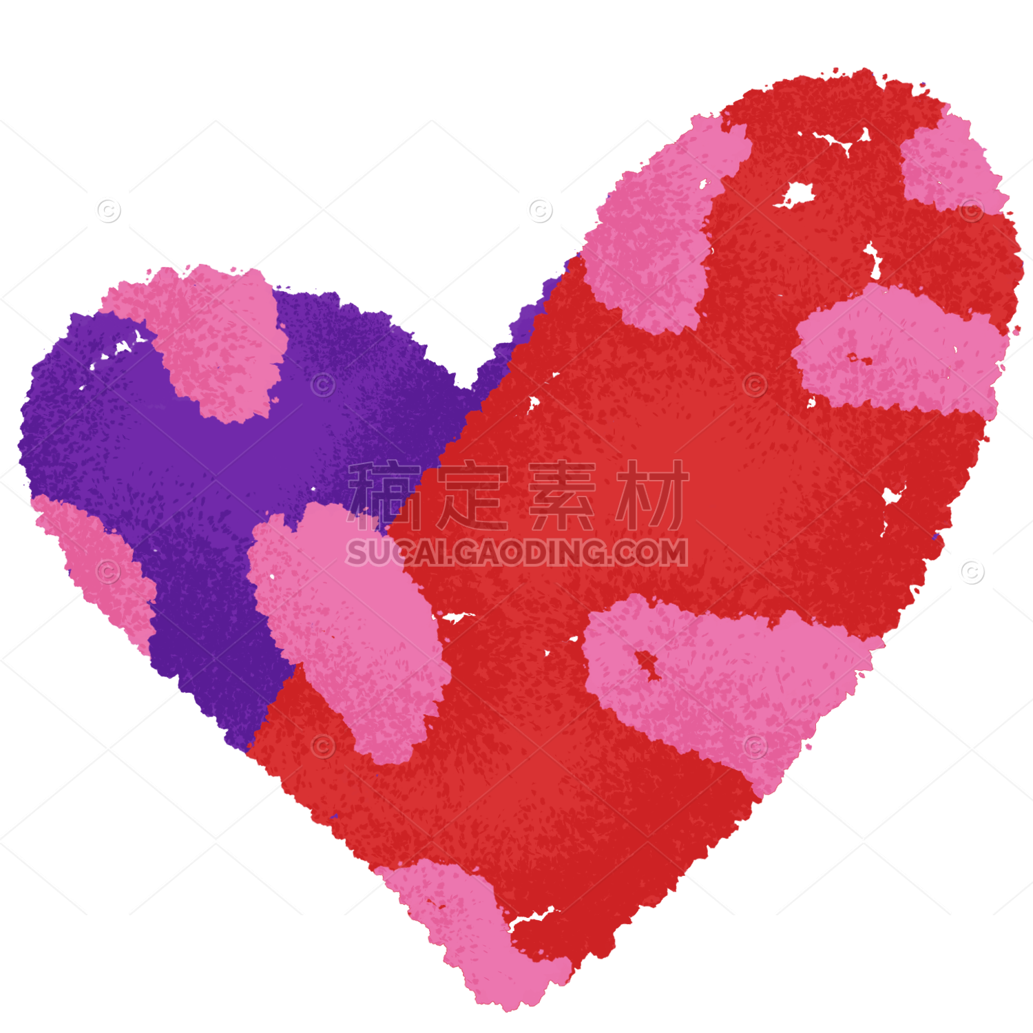 Valentine's Day Love Heart Sticker