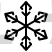 Winter Theme Snowflake