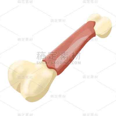 手绘-宠物用品贴纸套系-磨牙棒