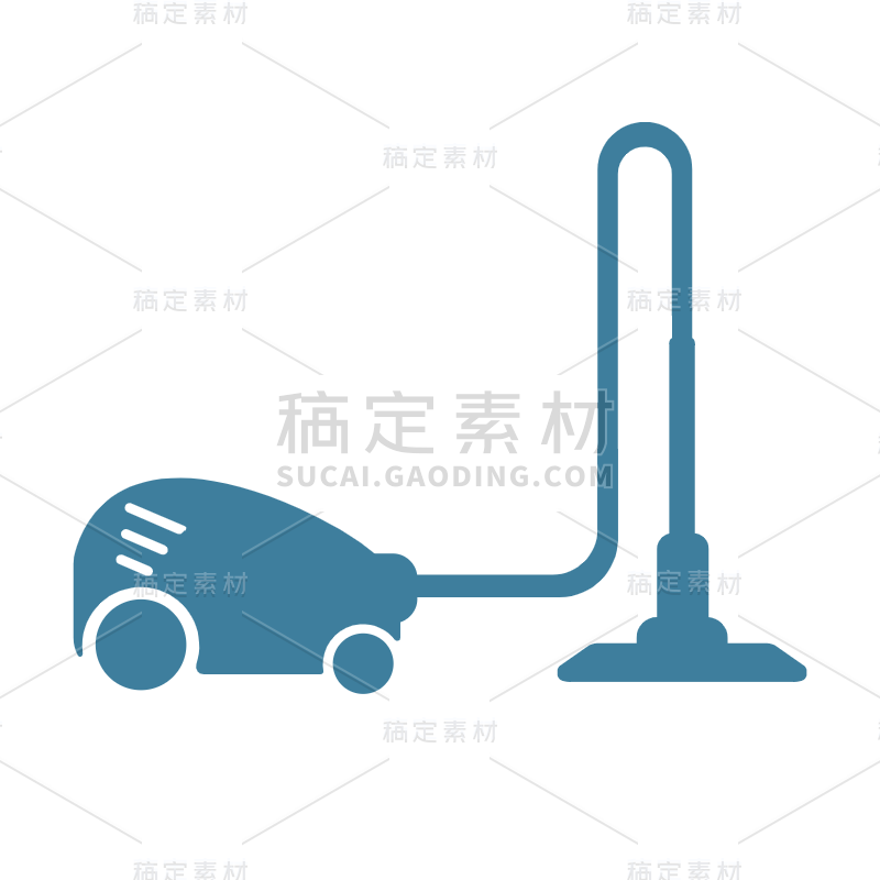 SVG-清洁工具面性icon元素贴纸