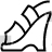 open toes sandal