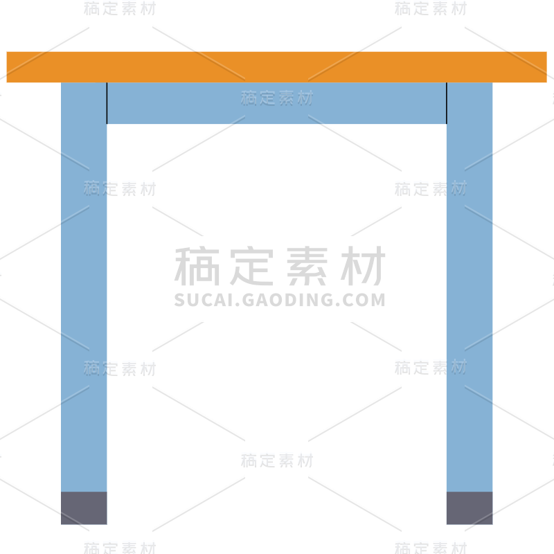 高质量人物插画-办公桌