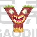 Letter Y Monster