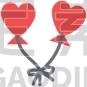 heart kites
