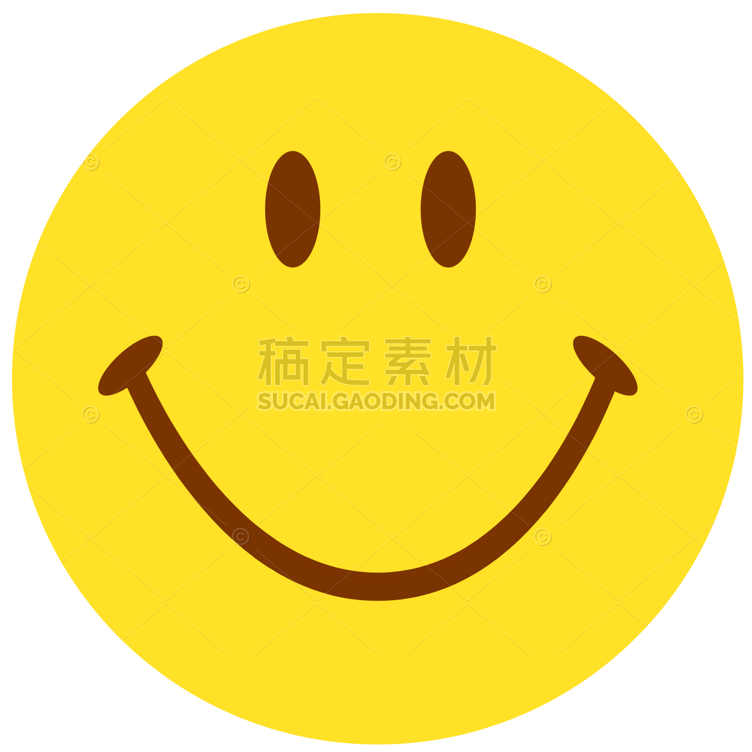 Smiley Face Sticker